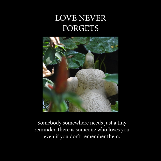 Love never forgets